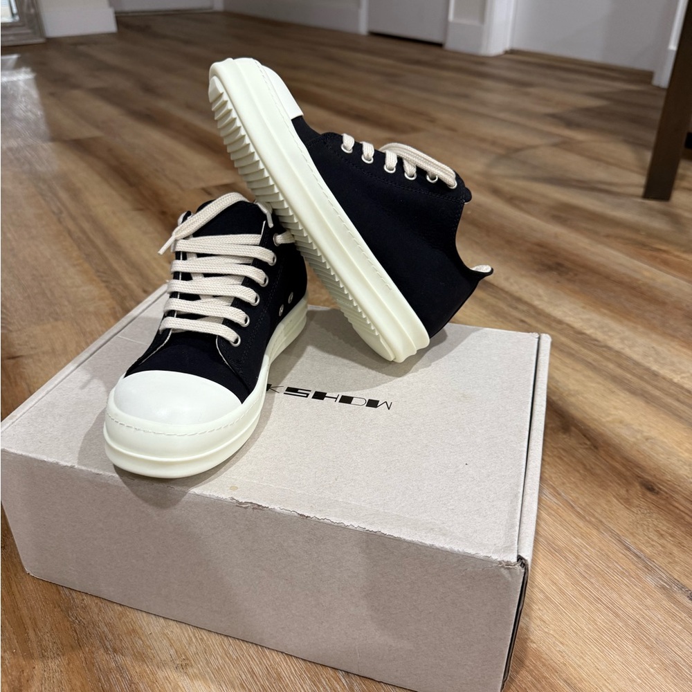 Rick Owens Black DRKSHDW Sneakers
